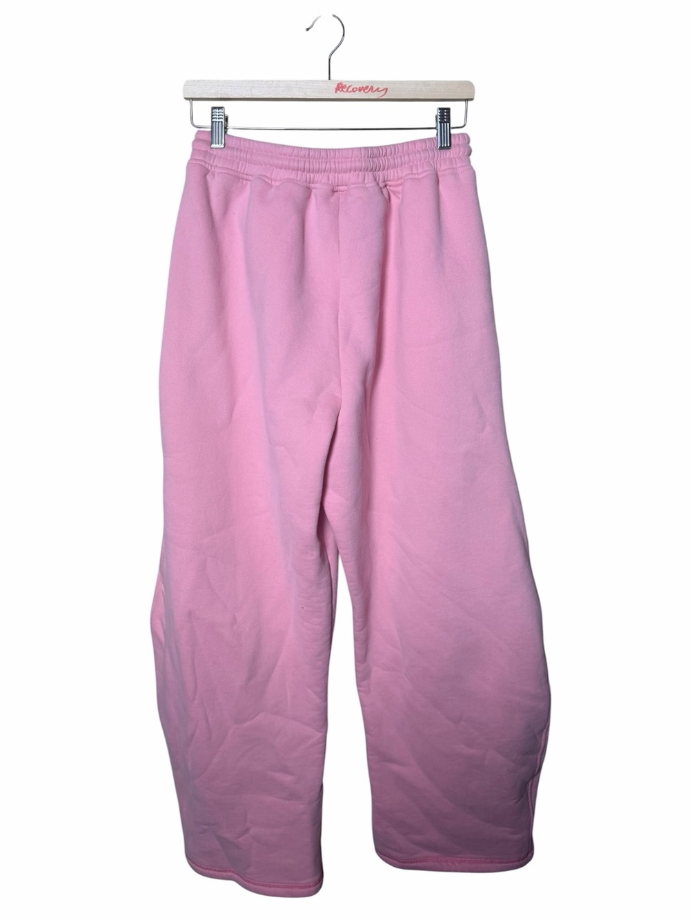 Aelfric Eden Souffle Cropped Hoodie Wide Leg Pants Set Baby Pink Size Large - Picture 6 of 10